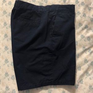 Women Gap Boyfriend Roll-Up khaki shorts